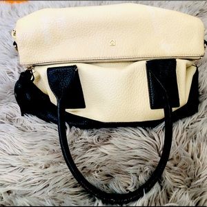 Kate Spade Large Beige & Black Purse